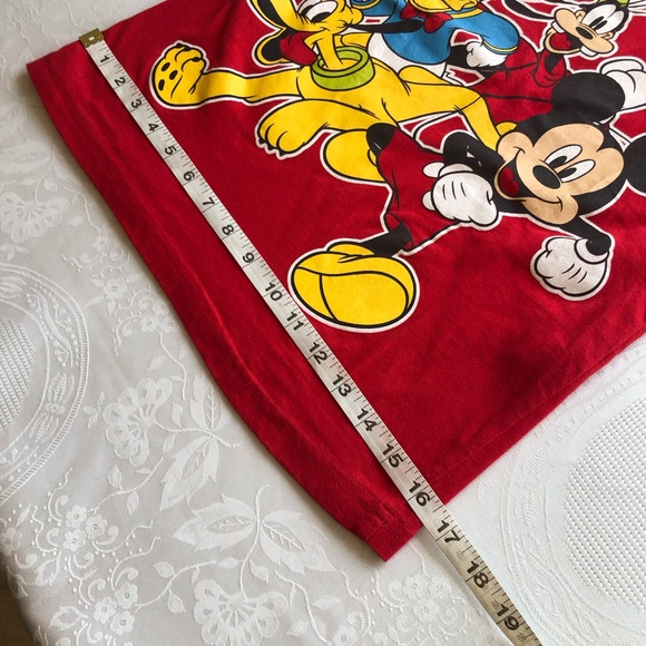 Disney Junior Size 10-12 Mickey Mouse And Friends Red T-Shirt Short Sleeves Tee - Picture 11 of 16